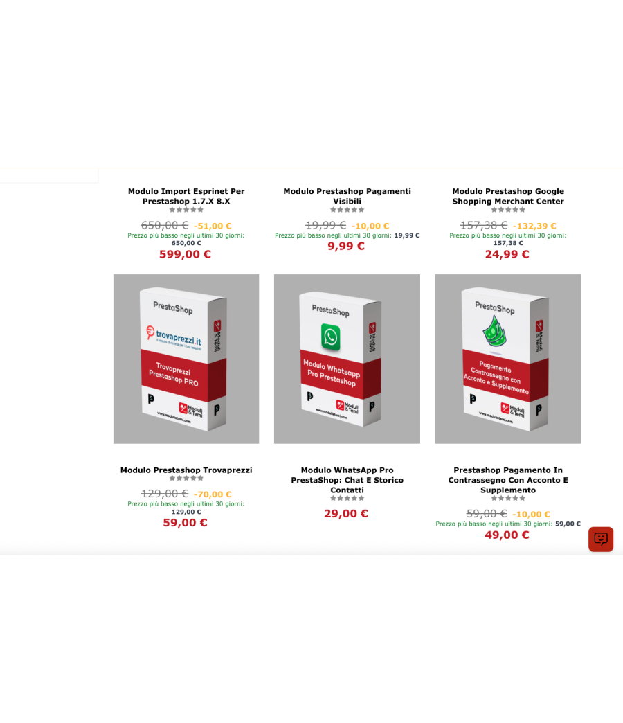 Etichetta Prezzo più basso negli ultimi 30 giorni in lista prodotti PrestaShop